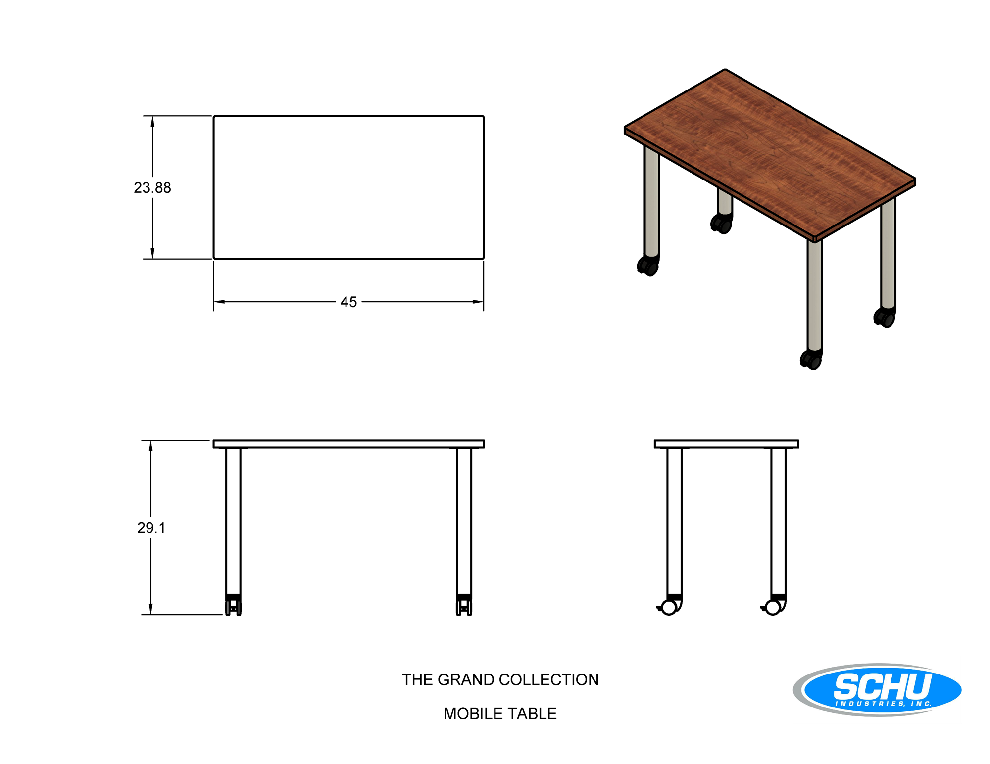 mobile view table design
