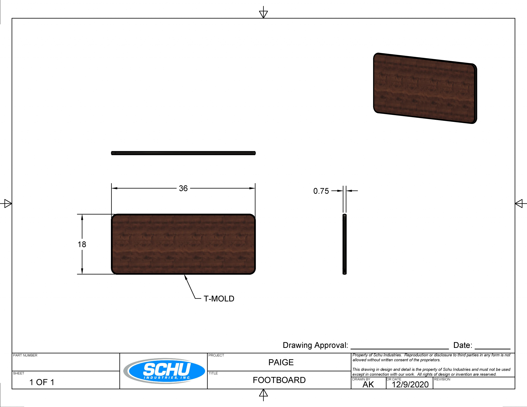 Headboard/Footboard WoodgeniX